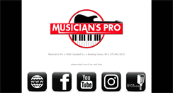 Desktop Screenshot of musicianspro.com
